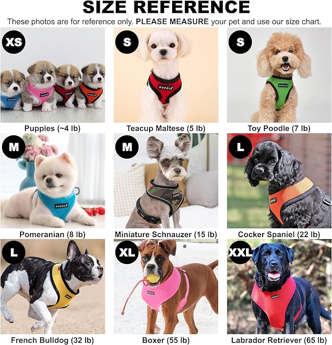 Authentic Puppia Soft Harness, Grey, XX-Large