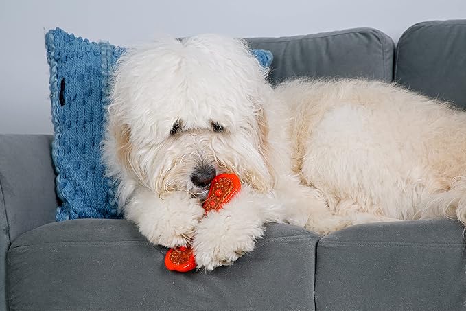 Chew 'n Clean Dental Duo Bacon Flavored Dental Dog Treat & Chew, Color Varies, Extra Large