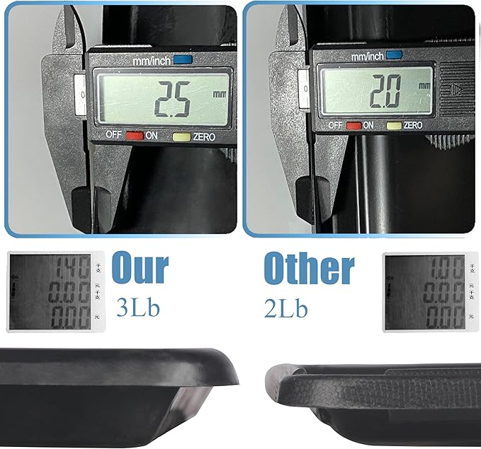 Dog Crate Tray 36" - ChewProof Replacement Pan, Easy to Clean, Easy to Assemble,Ideal for Potty Training - Perfect for Pet Crates & Kennels (1PCS-Tray 35.5" fit 37" Crate)