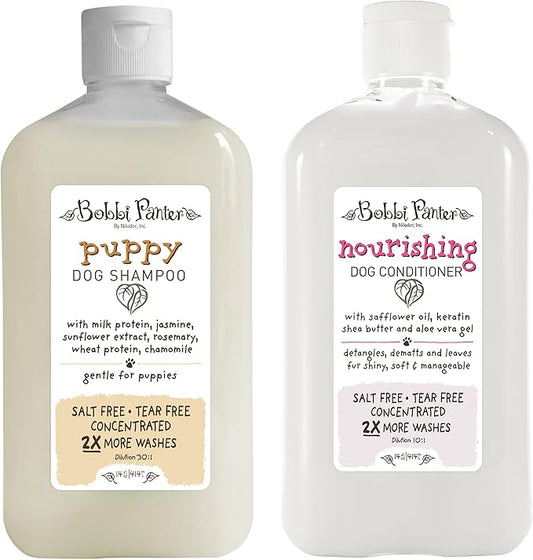 Bobbi Panter Natural Puppy Dog Shampoo and Nourishing Conditioner