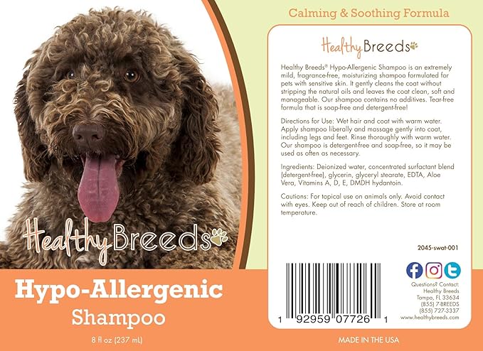 Healthy Breeds Spanish Water Dog Hypo-Allergenic Shampoo 8 oz