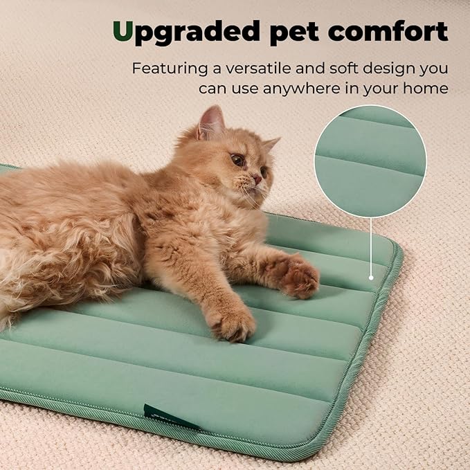 BALANCE Dog Crate Pad, Dog Foam Crate Mat Kennel Pad, Washable Water-Resistant Pet Bed Flat Dog Cage Mat for XX-Large Dogs