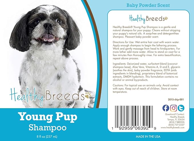 Healthy Breeds Shih-Poo Young Pup Shampoo 8 oz