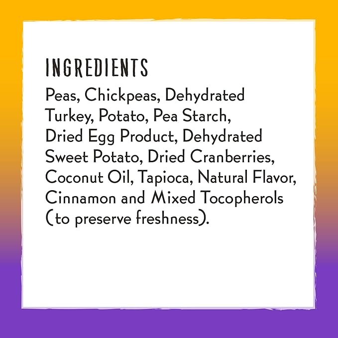 Charlee Bear Crunch Turkey, Sweet Potato & Cranberry Flavor Dog Treat and Snack (2 Pack) 8 oz Each