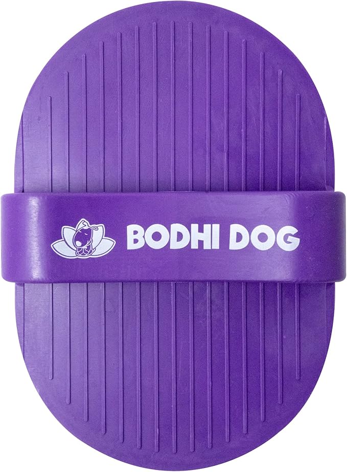 Bodhi Dog Shampoo Brush - Pet Grooming & Bath Supplies for Cats and Dog - Bath Brush for Long & Short Hair - Premium Scrubber for Shower, Bathing & Massage (Two Pack, Purple)
