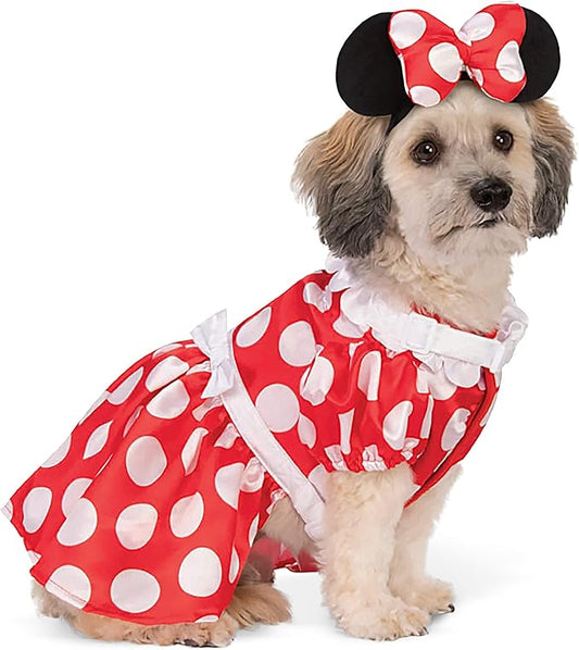 Rubie's Disney Mickey & Friends Pet Harness Costume, Minnie Mouse, Large