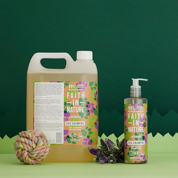 Faith In Nature Natural Shampoo & Conditioner Set - Vegan & Cruelty Free, No SLS or Parabens - 2 x 169 fl oz Value Bundle Pack, Grapefruit & Orange