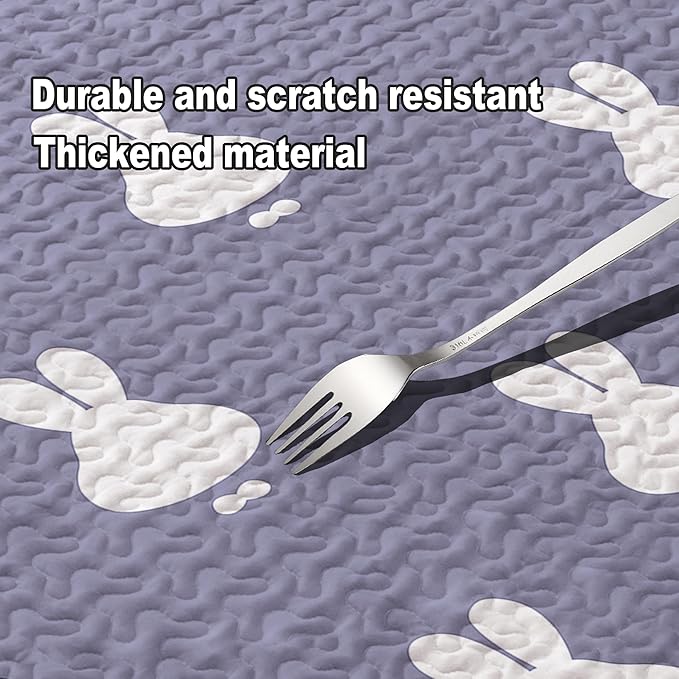 Dog Playpen Mat Crate Mat Puppy Pads,Lovely Dog Crate Pad, [PLAYPEN NOT Included !!!] Anti-Slip Bottom,Waterproof Reusable Washable Whelping Playpen Crate Reusable Pet Training Pads Pet Mattress