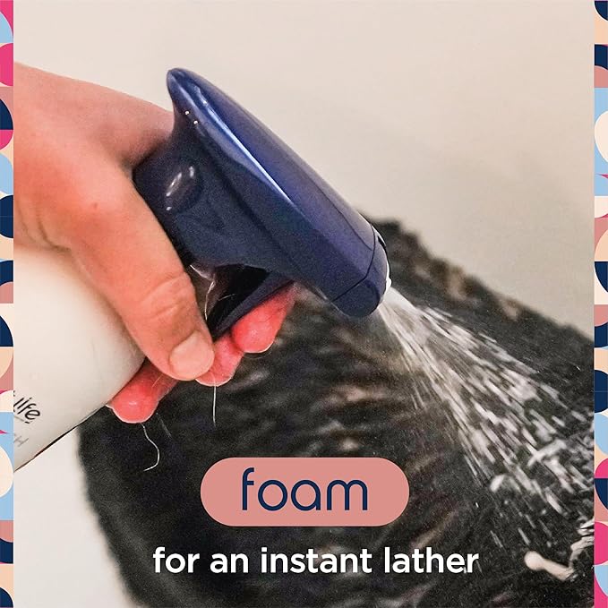 Pet Life Unlimited Dog Shampoo Itchy Skin Relief Foaming Spray, Itch Relief for Dogs - Plant-Based Honey Oat Blossom Scented Dog Itching Skin Relief Spray Shampoo - Made in USA - 16 Ounce (Pack of 2)