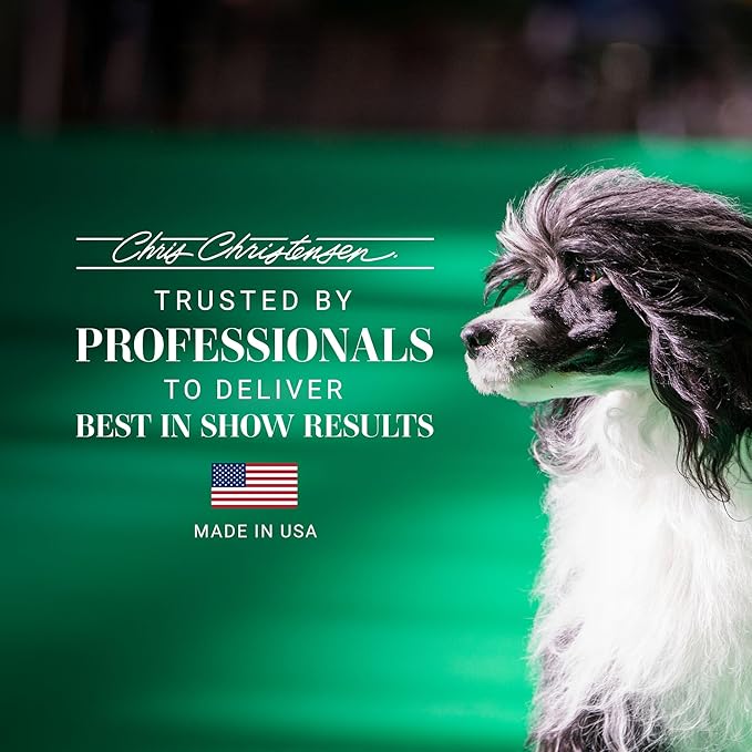 Chris Christensen Diamond Series Miracle Repair Dog Conditioner, Groom Like a Professional, Pro-Vitamin Formula, Provides Maximum Moisture, Use on Both Dogs and Cats, Made in USA, 16 oz