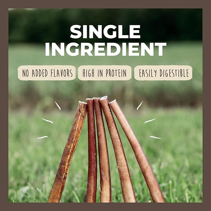 Mighty Paw Naturals Bully Sticks for Dogs (Bully Stick Variety - 10 Pack)