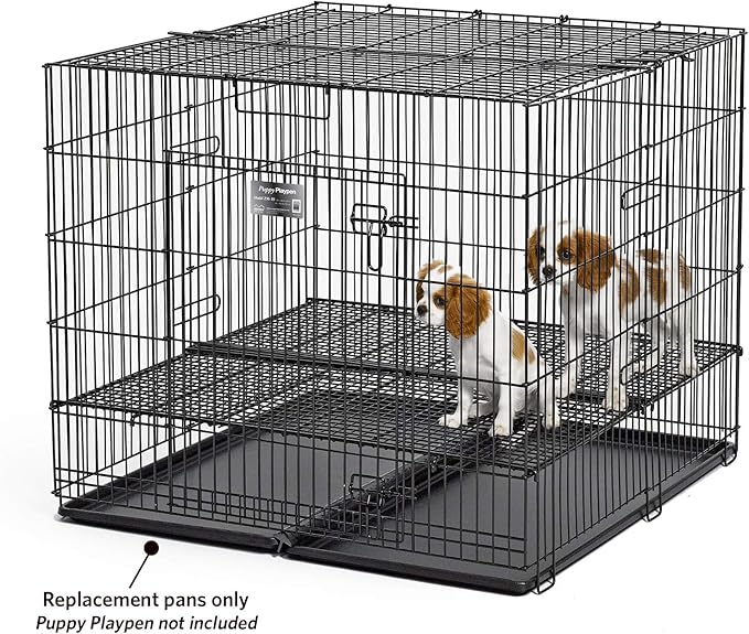 MidWest Homes for Pets Puppy Playpen Replacement Tray for Midwest Puppy Playpen Models 236-05 & 236-10