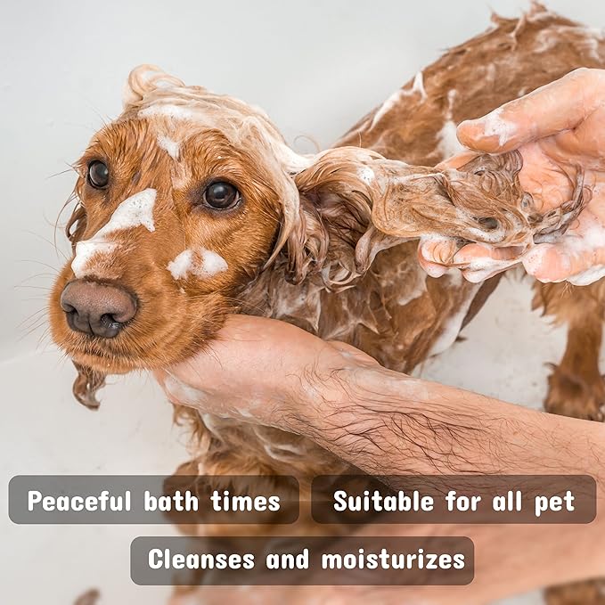 Pet Silk Brazilian Keratin Shampoo 16oz for Pets, Ideal for Shedding, Replenishes, Protects, Moisturizes and Hydrates your Pet's Coat, Restores Softness and Shine, Infused with Keratin and Silk!