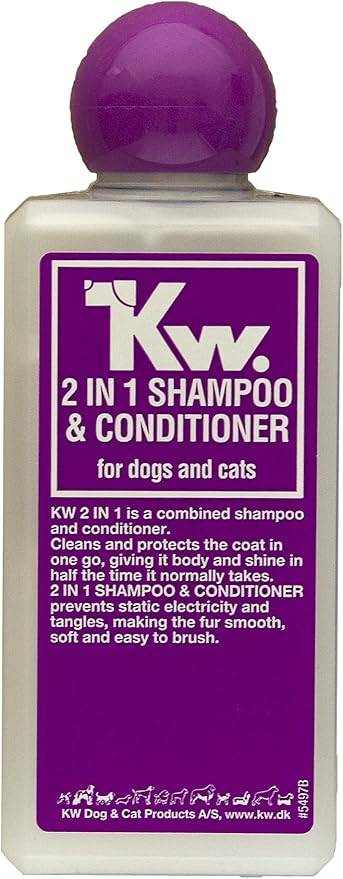 KW 2 in 1 Shampoo and Balsam for Dogs and Cats 6.5oz(200 ML)