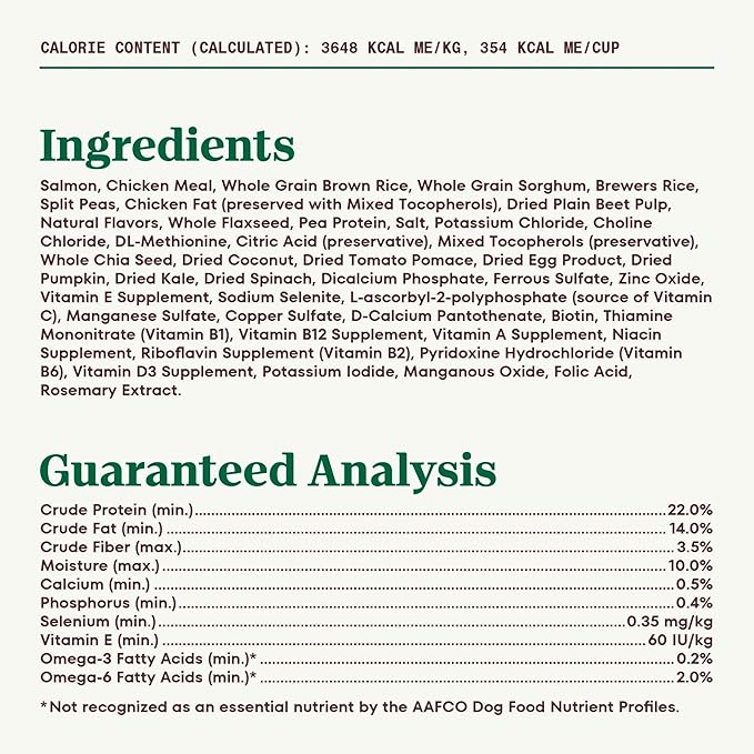 Nutro Natural Choice Small Bites Adult Dry Dog Food, Salmon & Brown Rice Recipe, 28 lb. Bag