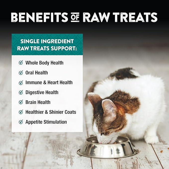 Northwest Naturals Raw Rewards Freeze-Dried Chicken Neck Treats for Dogs and Cats - Bite-Sized Pieces - Healthy, 1 Ingredient, Human Grade Pet Food, All Natural - 4 Oz (Pack of 3)