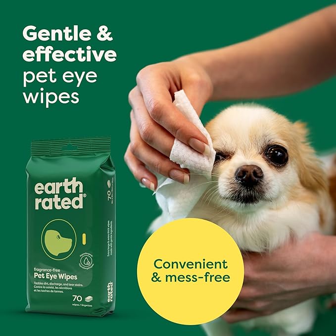 Earth Rated Curly Coat Essentials - Dog Shampoo, Grooming Wipes, Refresh Mist, Eye Wipes & No-Rinse Shampoo