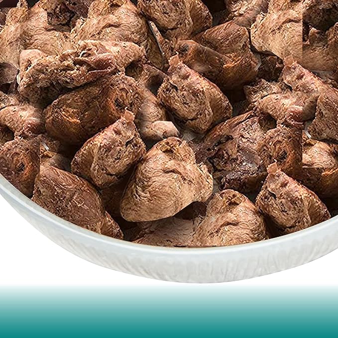 Northwest Naturals Raw Rewards Freeze-Dried Chicken Heart Treats for Dogs and Cats - Bite-Sized Pieces - Healthy, 1 Ingredient, Human Grade Pet Food, All Natural - 3 Oz