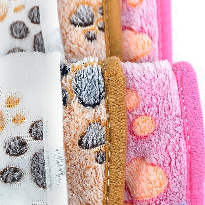 Dog Blankets for Medium Large Dogs Washable, 3 Pack Pet Blanket Washable 41" x 31", Fuzzy Soft Puppy Blanket Throw Cover for Kennel Crate Bed, Blanket for Dogs, Pet Blankets for Dogs