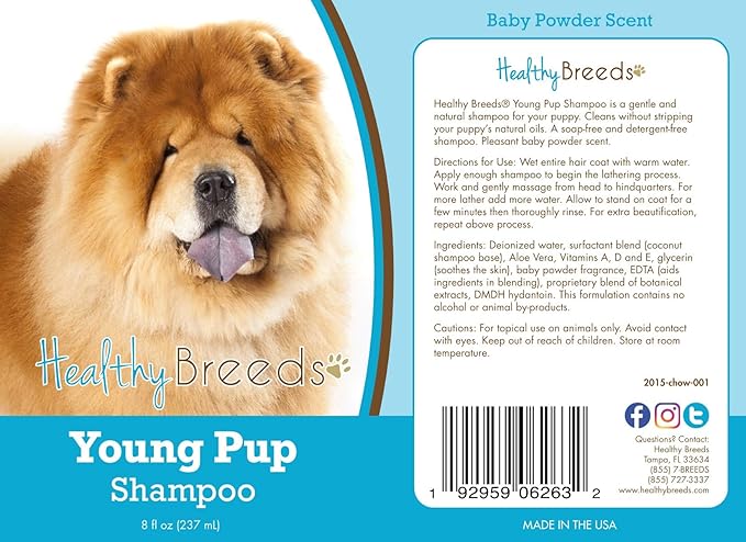 Healthy Breeds Chow Chow Young Pup Shampoo 8 oz
