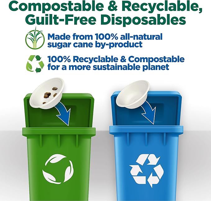 Kinn Kleanbowl Pet Bowl Stainless Steel Frame with Compostable Refills, 8 oz (Pack of 1) – Spill-Proof Stable Disposable Dog Bowls for Easy Cleaning and Healthy Pets, No Plastic