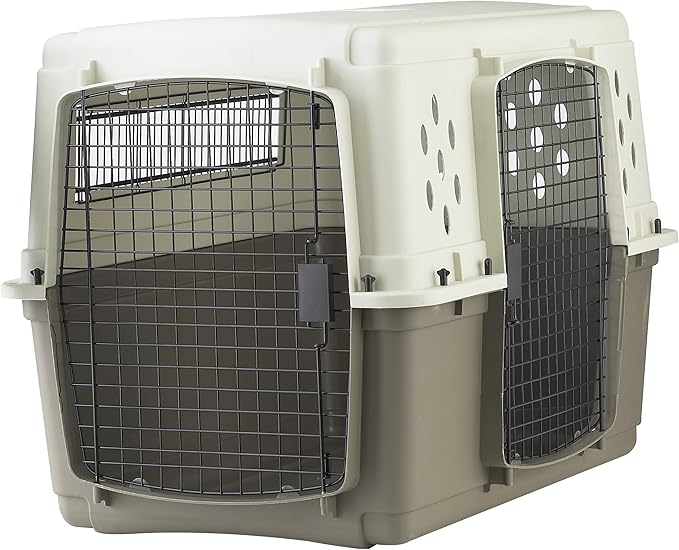 Pet Lodge® Two Door Dog Crate | Designed for Air Transport | Side Door Dog Kennel | Great for Pets Up to 70 lbs | Large