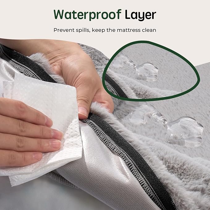 BALANCE XL Dog Bed, Orthopedic Dog Bed with Egg Crate Foam, Waterproof Dog Bed with Removable and Washable Cover, Extra Large Dog Bed up to 90lbs