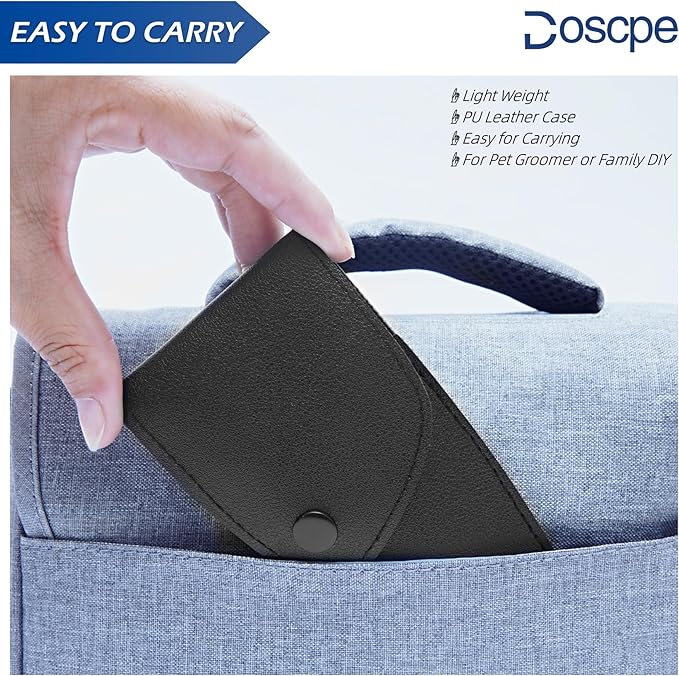 Dog Thinning Shears Professional Dog Grooming Scissors with Large Finger Hole for Pet Cat Hair Cutting Trimming Double Curved Finger Rest Right Left Handed