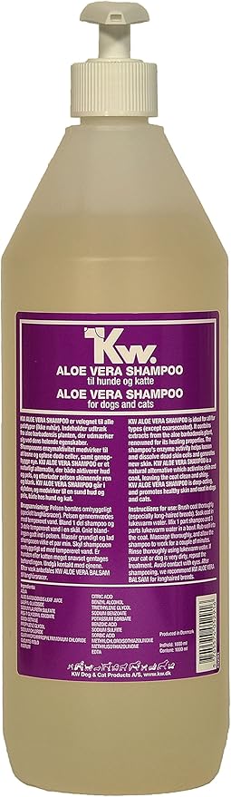 KW Aloe Vera Shampoo for Dogs and Cats 2lbs 2oz (1000 ML)