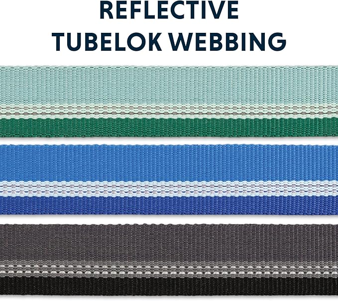 Ruffwear, Chain Reaction Dog Collar, Martingale Style for On-Leash Walking, Basalt Gray, 14"-20"