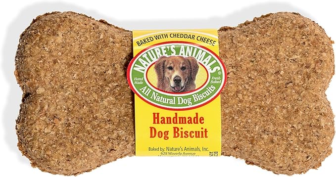 Nature's Animals Original Bakery Biscuits, All Natural Dog Treats, 24 Count