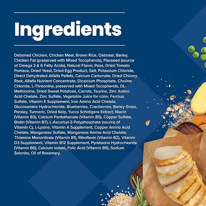 Blue Buffalo Life Protection Formula Adult Small Breed Dry Dog Food, Supports High Energy Needs, Made with Natural Ingredients, Chicken & Brown Rice Recipe, 5-lb. Bag