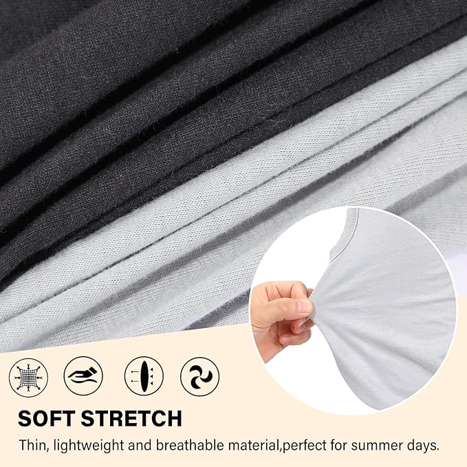2-Pack Dog Shirts Solid Color Puppy Clothes Summer Sleeveless Pet Tshirts Dog Clothes for Small Medium Dogs Boy and Cats, XS, Black+ Grey
