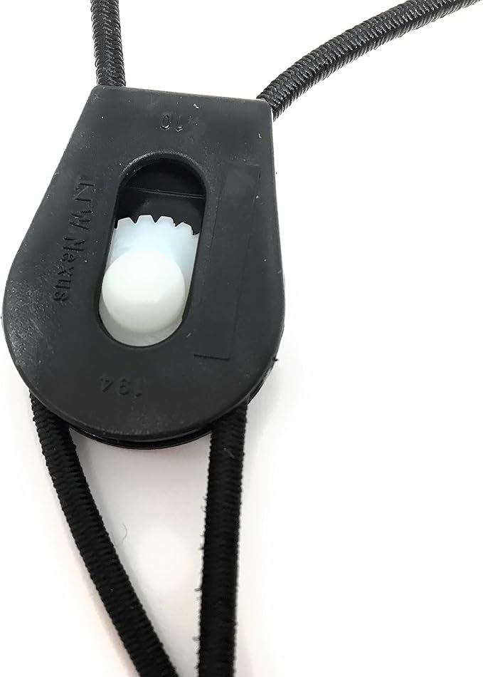 Sparky Pet Co - ECollar Replacement Strap - Bungee Dog Collar - Waterproof - Adjustable - Secure Nexus Wheel Lock - for Electronic Training & Invisible Fence Systems - 3/4" (Red)