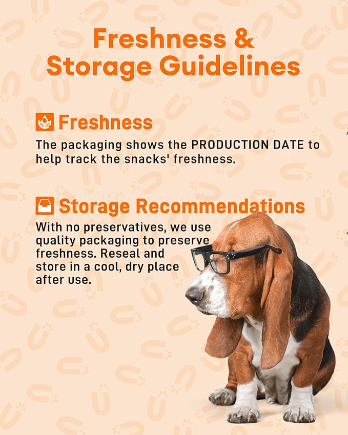 Chicken & Duck Jerky Dog Treats - Natural Dog Treats, 17.6 oz Sealed Box, 12-Hour Slow-Dried for Maximum Flavor and Nutrients, Preservative-Free, Perfect for Training & Healthy Snacking