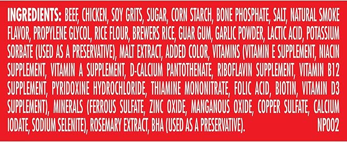 Milk-Bone Soft & Chewy Dog Treats, Beef & Filet Mignon Recipe With Chuck Roast, 25 Ounce Container