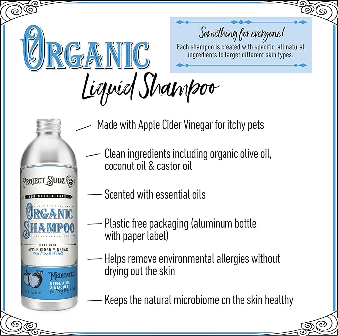 Medicated Dog Shampoo | Liquid Shampoo for Dogs | Neem& Niaouli