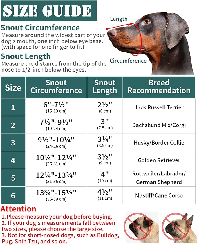 BARKLESS Dog Muzzle, Silicone Basket Muzzle for Small Medium Large Dogs, Soft Cage Muzzle Prevent Biting Chewing, Allow Drinking Panting, Suitable for German Shepherd