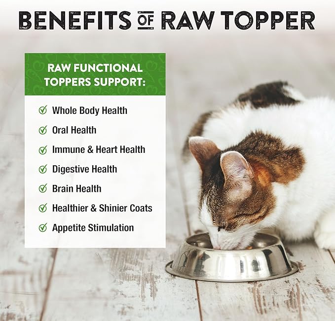 Northwest Naturals Freeze-Dried Veggie & Fruit Functional Topper - for Dogs & Cats - Healthy, Limited Ingredients, Human Grade Pet Food, All Natural - 5 Oz (Pack of 1)