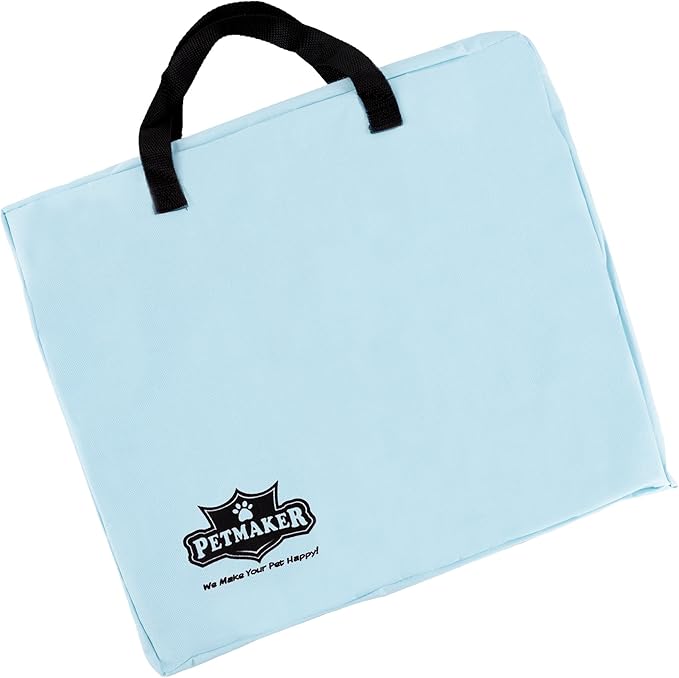 Pet Playpen - 33x15 Pop-Up Dog Kennel with Carry Bag - Portable Play Pen for Dogs, Cats, Rabbits, and Small Animals up to 25lbs by PETMAKER (Blue)