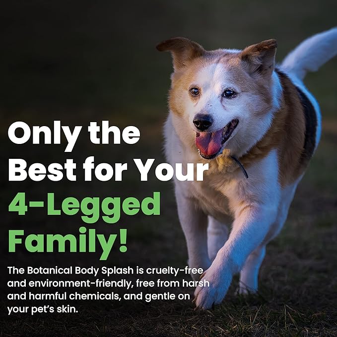 Best Shot Scentament Spa Botanical Body Spray, Body Spray Conditioner for Pets, Cat and Dog Cologne Spray, Sweet Pea, 8 Oz