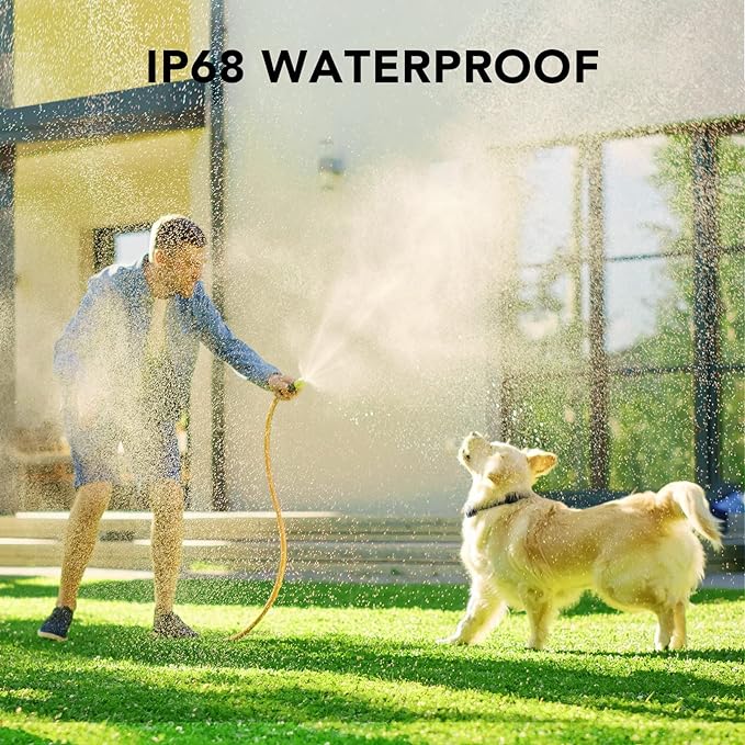 DOG CARE Dog Training Collar with Remote - Dog Shock Collar for All Dogs with 1800FT Remote, Rechargeable Dog Bark Collar with Beep/Vibration/Shock Modes, Security Lock, Rainproof [2023 Upgraded]