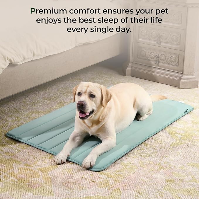 BALANCE Dog Crate Pad, Dog Foam Crate Mat Kennel Pad, Washable Water-Resistant Pet Bed Flat Dog Cage Mat for XX-Large Dogs