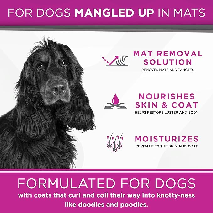 TropiClean PerfectFur Dog Conditioner for All Coats| 10:1 Concentrated Groomer Gallon| Made in The USA| 1 Gallon