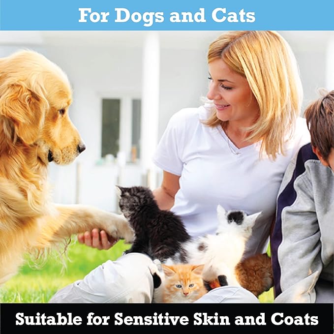 Nok-Out Premium Grade Pet Shampoo for Dogs and Cats, Veterinary Strength and Odor Eliminator Formula, 20 Ounce Bottle