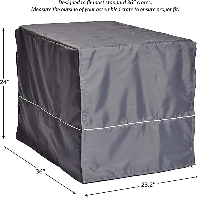 Midwest Dog Crate Cover, Privacy Dog Crate Cover Fits Midwest Dog Crates, Machine Wash & Dry