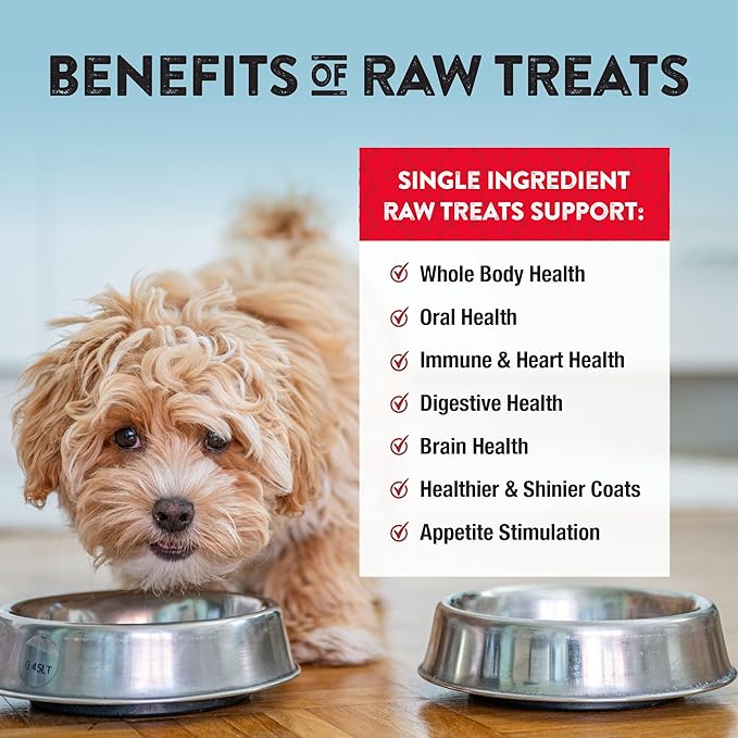 Northwest Naturals Raw Rewards Freeze-Dried Beef Liver Treats for Dogs and Cats - Bite-Sized Pieces - Healthy, 1 Ingredient, Human Grade Pet Food, All Natural - 3 Oz