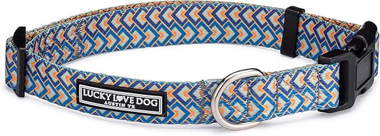 Lucky Love Dog Collars, Comfortable, Soft, Cute Dog Collar for Small Medium Large Dogs, Murphy, Small