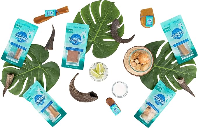 All Natural Himalayan Yak Chews for Dogs | Natural Long Lasting Dog Chew Made from Yak Milk | Great for Aggressive Chewers | Does Not Stain Carpets or Furniture