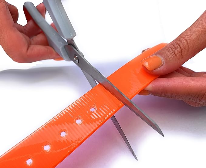 Replacement Strap for Dogtra Collars - 3/4" Wide Ultra-Durable Dog E-Collar Replacement for Training, Bark, Shock, Electric, and GPS Collars - 28" Adjustable Length Solid Yellow